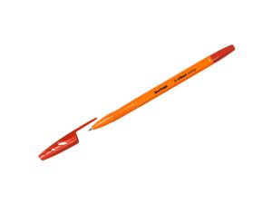 Długopis Berlingo Tribase orange kulkowy czerwony 0,7mm (265893)