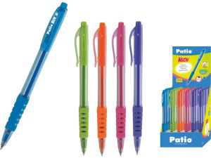 Długopis Patio Neon niebieski 0,7mm (31660)