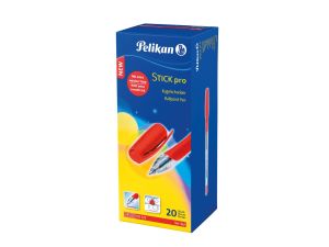 Długopis Pelikan Stick Pro K91 czerwony (PN912329)