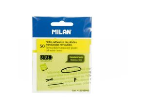 Notes samoprzylepny Milan żółty fluorescencyjny 50k 76mm x 76mm (411261050)