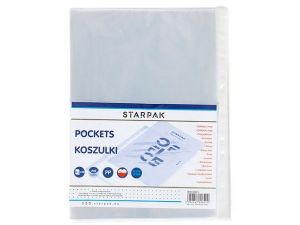 Koszulki na dokumenty Starpak A4 kolor: przezroczysta (409013)