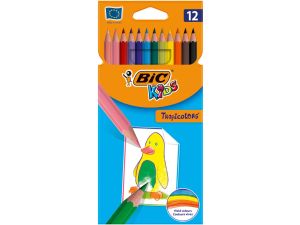 Kredki ołówkowe Bic Kids Tropicolors 2 12 kol 12 kol. (832568)