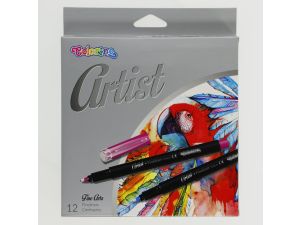 Cienkopis Patio Artist colorino, mix 0,8 mm 12kol. (92449PTR)