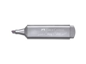 Zakreślacz Faber Castell, srebrny 1-5 mm (154661)