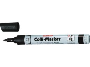 Marker permanentny Herlitz Colli-Marker, czarny 1,0-4,0 mm okrągła końcówka (9786658)