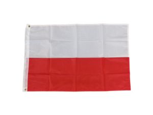 Flaga One Dollar Polska z metalowymi oczkami 900mm x 600mm (342606)