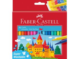 Flamaster Faber Castell zamek 36 kol. (554203)