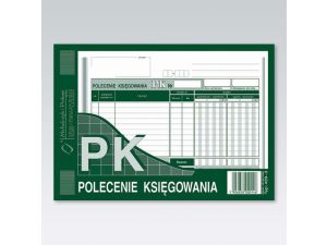Druk offsetowy Michalczyk i Prokop Polecenie księgowania A5 A5 80k. (439-3)