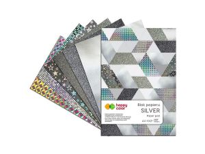 Zeszyt papierów kolorowych Happy Color A4 mixg 10k (HA 3820 2030-MS)