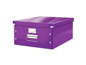 Pudło archiwizacyjne Leitz Click & Store A3 - fioletowy 369 mm x 200 mm x 484 mm (60450062)