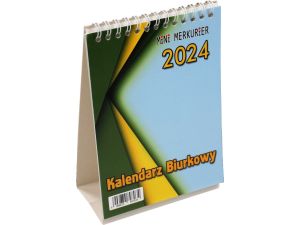 Kalendarz biurkowy Beskidy MINI-MERKURIER biurkowy 120mm x 165mm (B9)