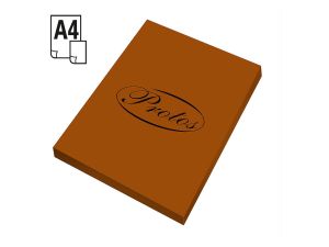Papier kolorowy Protos A4 - brązowy 160 g