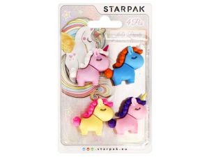 Gumka do mazania Starpak Unicorn 5 szt (505324)