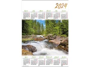 Kalendarz ścienny Lucrum KASKADA plakatowy 607mm x 880mm (PL06)