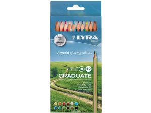 Kredki ołówkowe Lyra Graduate 12 kol. (L2871121)