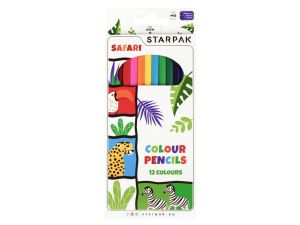 Kredki ołówkowe Starpak Safari Safari 12 kol. (501767)