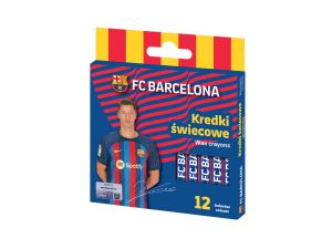 Kredki świecowe Astra Baby okrągłe FC Barcelona 12 kol. (316023051)