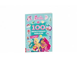 Książka dla dzieci Ameet Barbie™. 100 brokatowych naklejek
