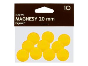 Magnes Grand - żółty śr. 20mm (130-1691)