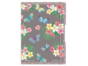 Notes Herlitz x2 LadyLike Butterflies A4 40k. (50044337)