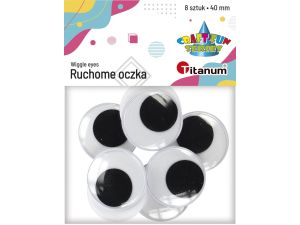 Oczka Titanum Craft-Fun Series 40 mm 8 szt (5032)