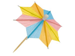 Ozdoba na piku Arpex parasolki koktajlowe 12szt. (KK4986F)