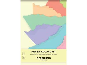 Papier kolorowy Top 2000 Creatinio A4 - mix 80g (400176684)