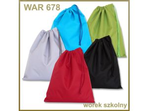 Plecak (worek) na sznurkach Warta mix - mix (WAR-678)