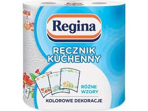 Ręcznik rolka Regina wielofunkcyjny kolor: biały