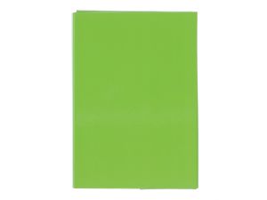 Teczka z szerokim grzbietem na rzep Barbara A4 kolor: zielony (1821020)