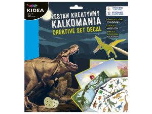 Zestaw kreatywny Kidea Dinoaury (ZKRKAKA)